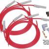 MSD 8.5mm Super Conductor Spark Plug Wire مجموعات 31199 (6 & 8متعدد الأسطوانات)