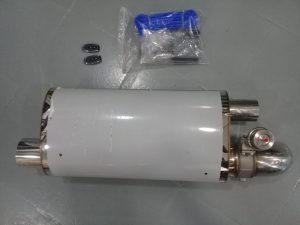 Full Boost 3.5" Vacuum Muffler With kit (VTC)