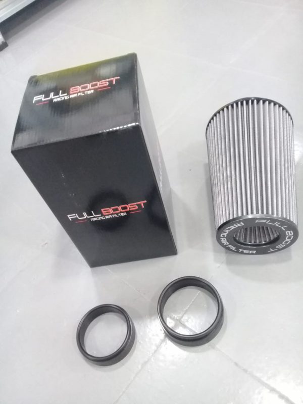 Full Boost Air Filters silver 3″/3 Full Boost Air Filters silver 3"/3.5"/4"