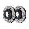 StopTech 127.66057R,127.66057L(Front) Drilled and Slotted Brake Rotors